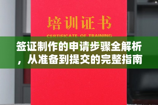 杉林签证制作的申请步骤全解析，从准备到提交的完整指南
