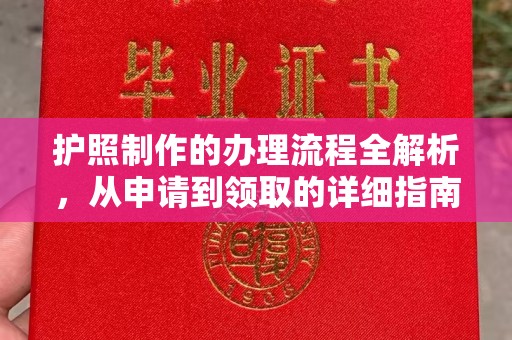 杉林护照制作的办理流程全解析，从申请到领取的详细指南