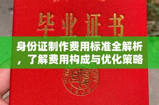 杉林身份证制作费用标准全解析，了解费用构成与优化策略